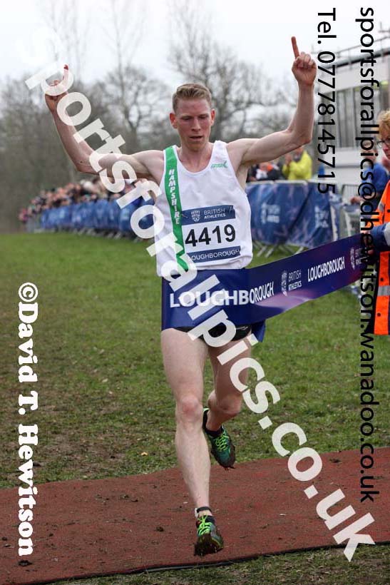 Senior mens Inter Counties Cross Country, Prestwold Hall, Loughborough. Photo: David T. Hewitson/Sports for All Pics